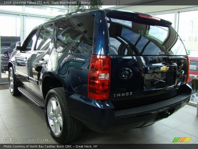 Dark Blue Metallic / Ebony 2008 Chevrolet Tahoe LTZ 4x4