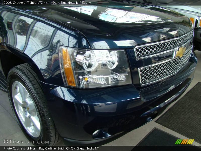 Dark Blue Metallic / Ebony 2008 Chevrolet Tahoe LTZ 4x4