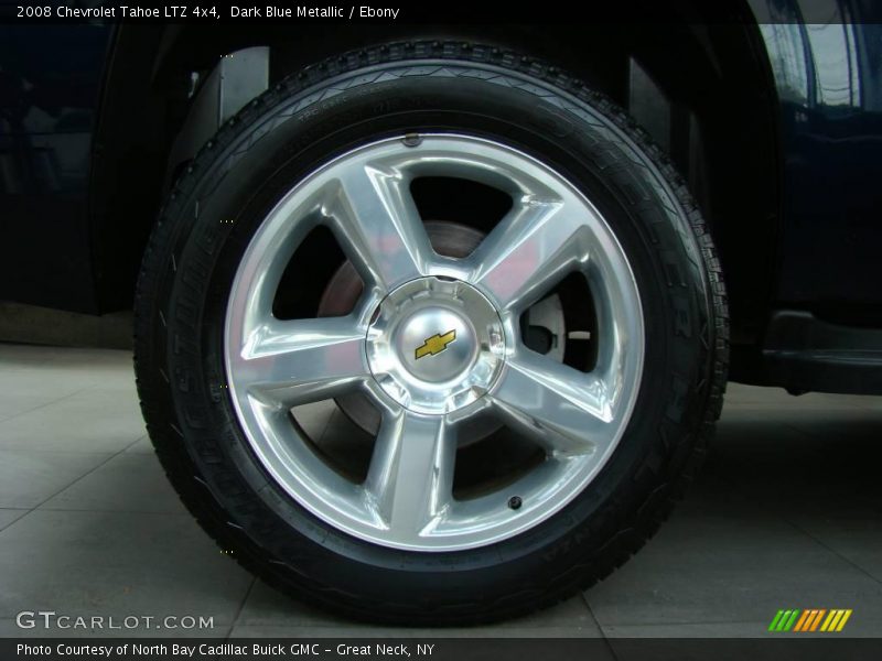 Dark Blue Metallic / Ebony 2008 Chevrolet Tahoe LTZ 4x4