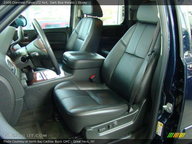 Dark Blue Metallic / Ebony 2008 Chevrolet Tahoe LTZ 4x4