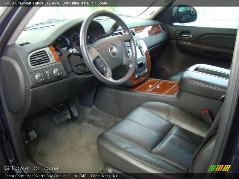 Dark Blue Metallic / Ebony 2008 Chevrolet Tahoe LTZ 4x4