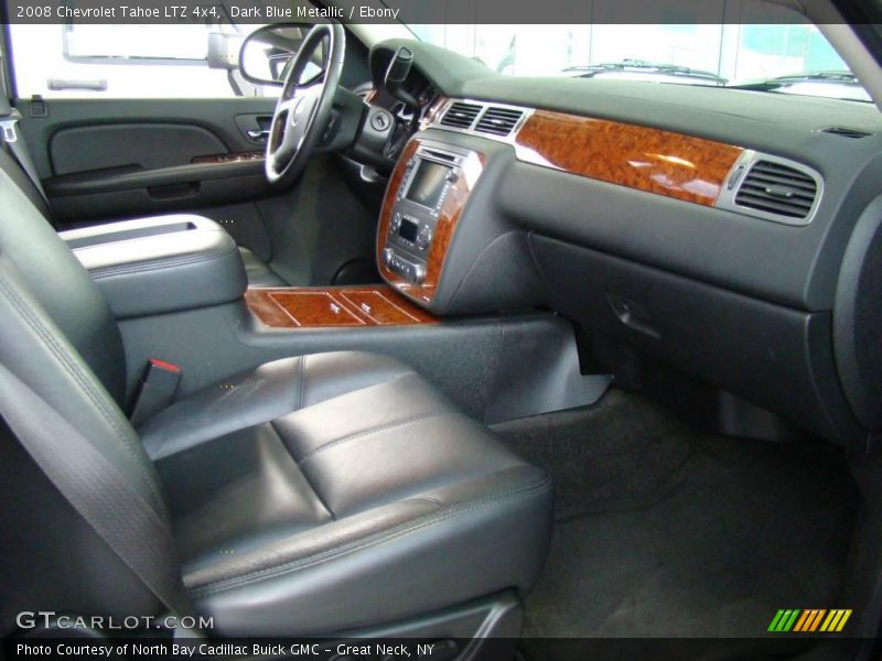 Dark Blue Metallic / Ebony 2008 Chevrolet Tahoe LTZ 4x4