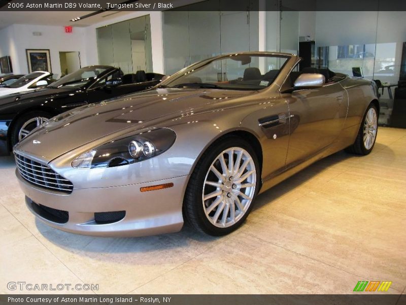 Tungsten Silver / Black 2006 Aston Martin DB9 Volante