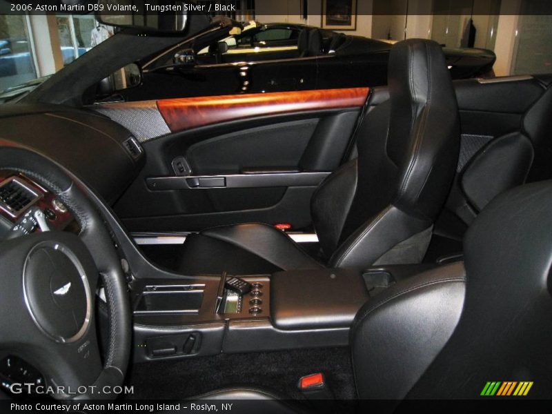 Tungsten Silver / Black 2006 Aston Martin DB9 Volante
