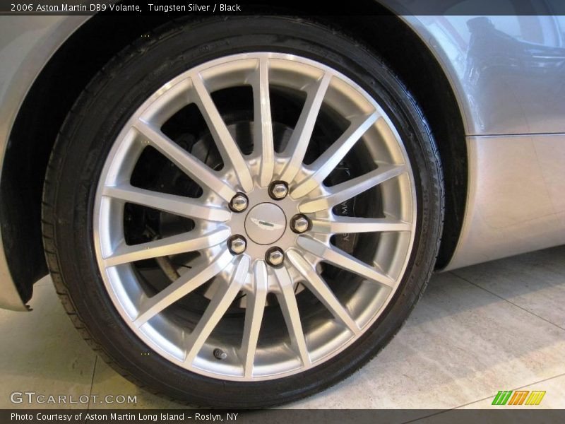 Tungsten Silver / Black 2006 Aston Martin DB9 Volante