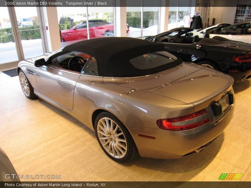 Tungsten Silver / Black 2006 Aston Martin DB9 Volante
