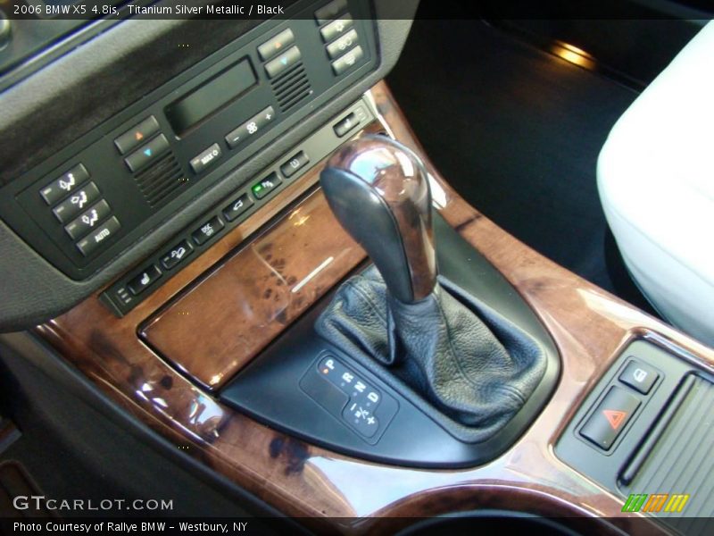 Titanium Silver Metallic / Black 2006 BMW X5 4.8is