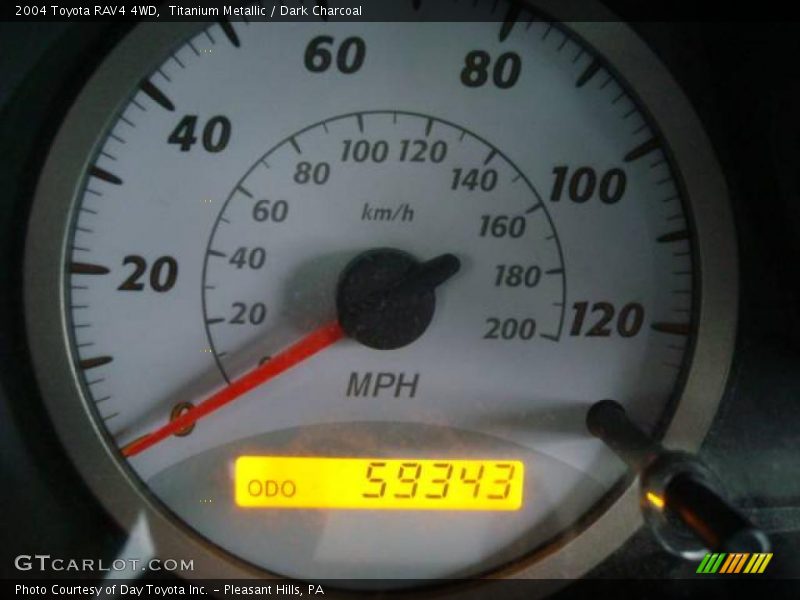 Titanium Metallic / Dark Charcoal 2004 Toyota RAV4 4WD