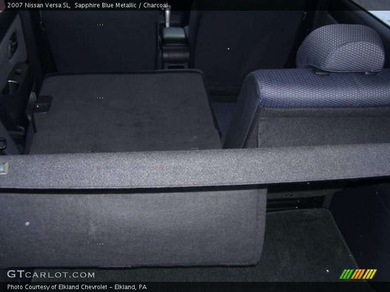 Sapphire Blue Metallic / Charcoal 2007 Nissan Versa SL