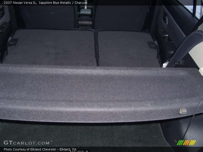 Sapphire Blue Metallic / Charcoal 2007 Nissan Versa SL