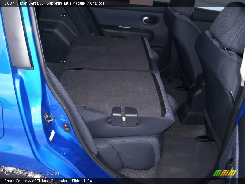 Sapphire Blue Metallic / Charcoal 2007 Nissan Versa SL