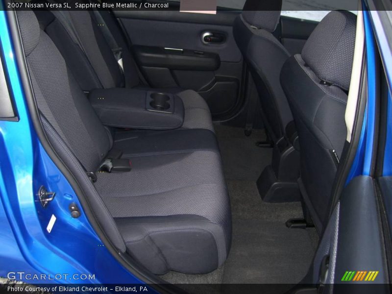 Sapphire Blue Metallic / Charcoal 2007 Nissan Versa SL