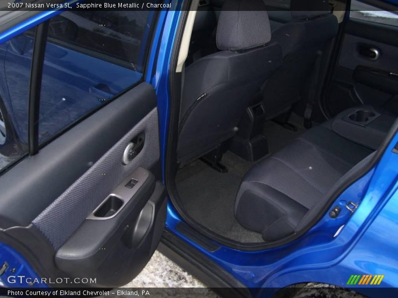 Sapphire Blue Metallic / Charcoal 2007 Nissan Versa SL