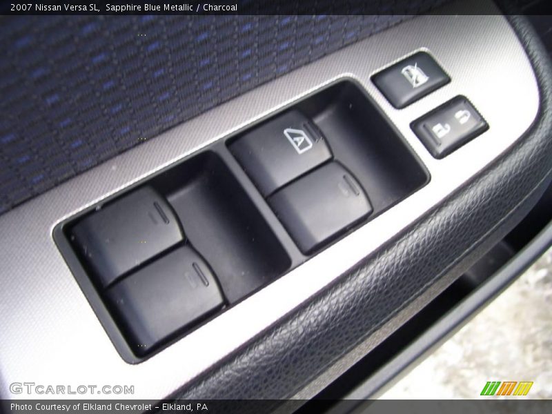 Sapphire Blue Metallic / Charcoal 2007 Nissan Versa SL