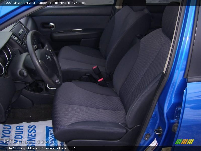 Sapphire Blue Metallic / Charcoal 2007 Nissan Versa SL