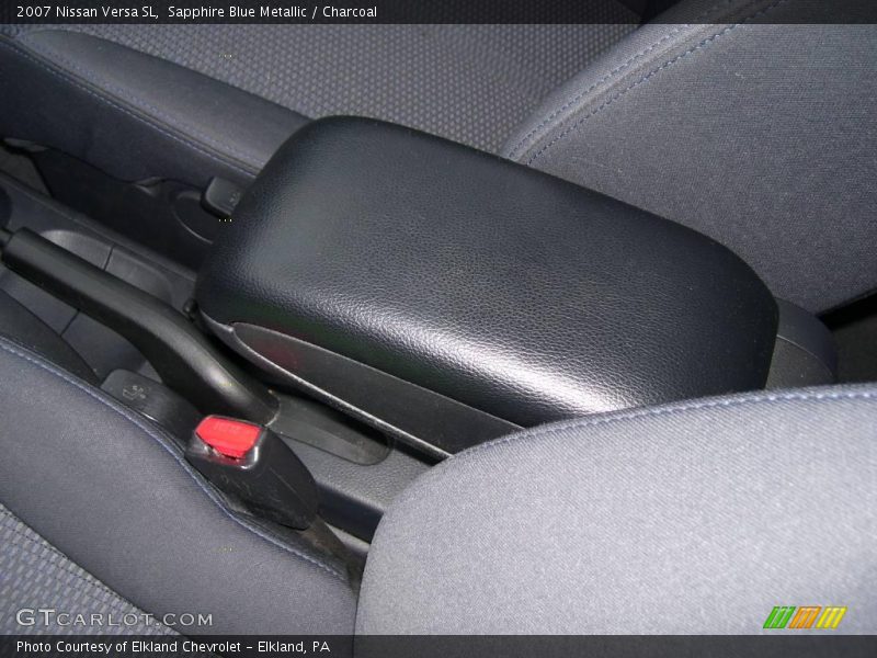 Sapphire Blue Metallic / Charcoal 2007 Nissan Versa SL
