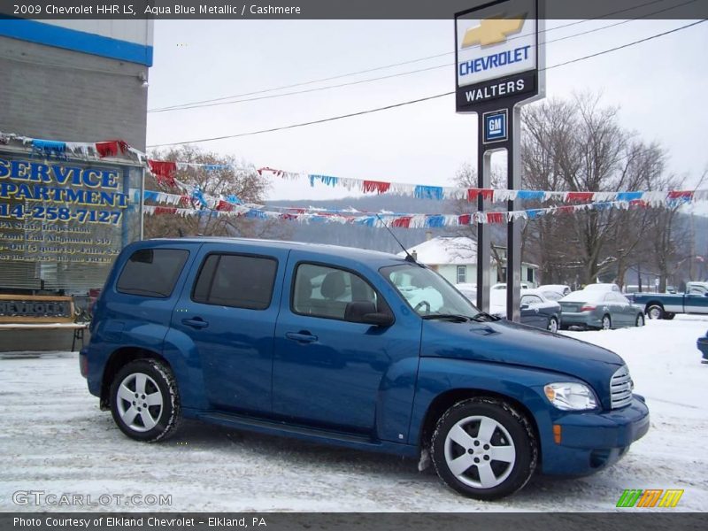 Aqua Blue Metallic / Cashmere 2009 Chevrolet HHR LS