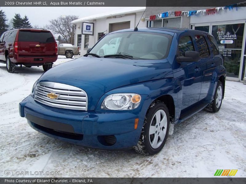 Aqua Blue Metallic / Cashmere 2009 Chevrolet HHR LS