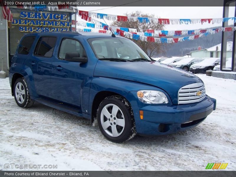 Aqua Blue Metallic / Cashmere 2009 Chevrolet HHR LS