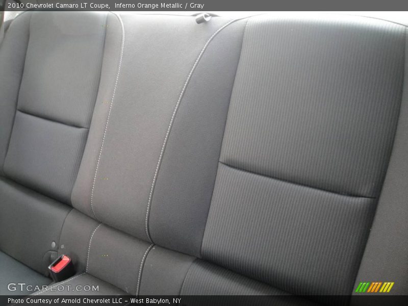 Inferno Orange Metallic / Gray 2010 Chevrolet Camaro LT Coupe