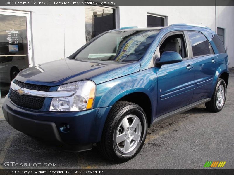 Bermuda Green Metallic / Light Gray 2006 Chevrolet Equinox LT
