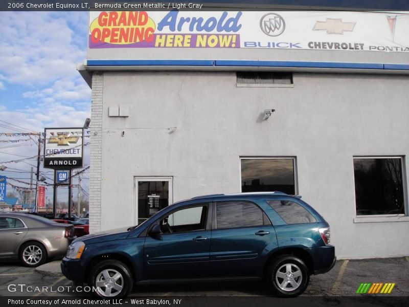 Bermuda Green Metallic / Light Gray 2006 Chevrolet Equinox LT
