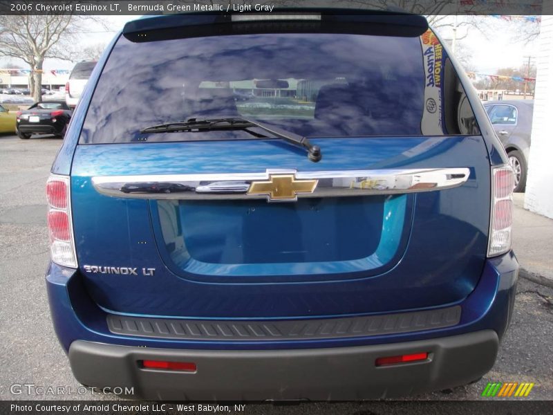 Bermuda Green Metallic / Light Gray 2006 Chevrolet Equinox LT