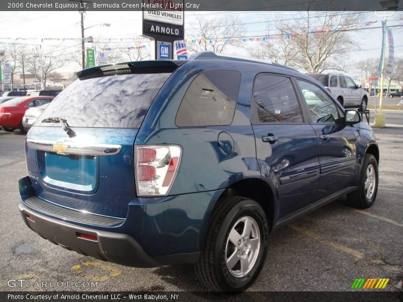 Bermuda Green Metallic / Light Gray 2006 Chevrolet Equinox LT