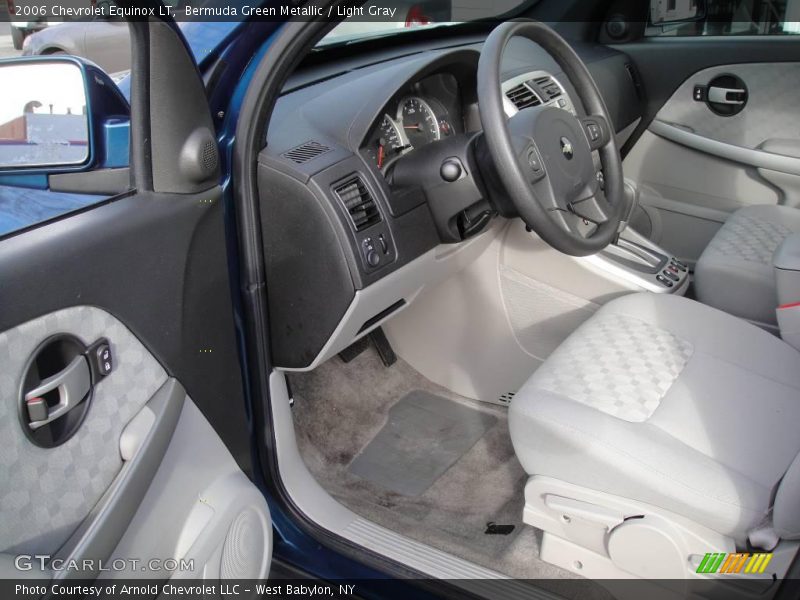 Bermuda Green Metallic / Light Gray 2006 Chevrolet Equinox LT