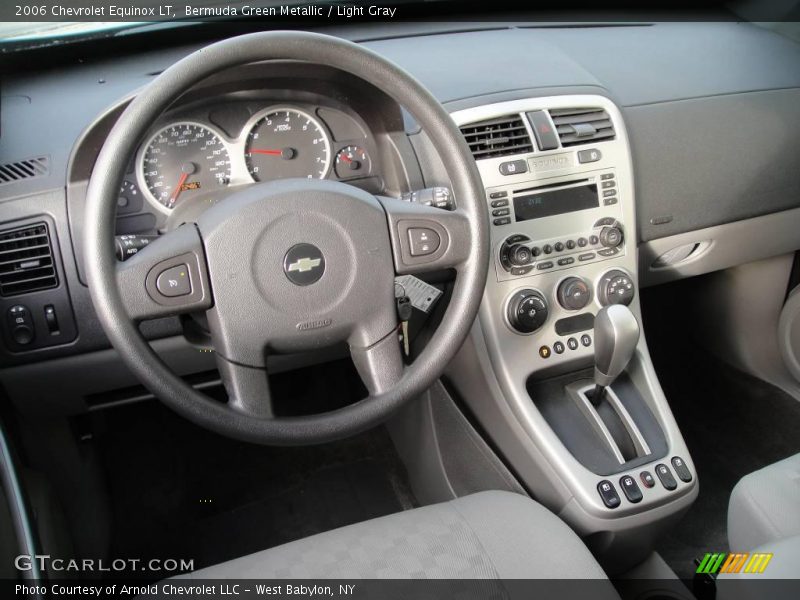 Bermuda Green Metallic / Light Gray 2006 Chevrolet Equinox LT