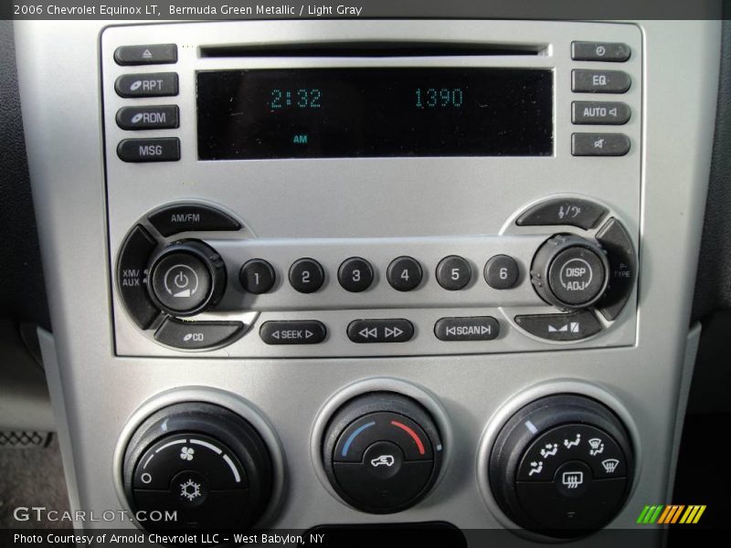 Bermuda Green Metallic / Light Gray 2006 Chevrolet Equinox LT