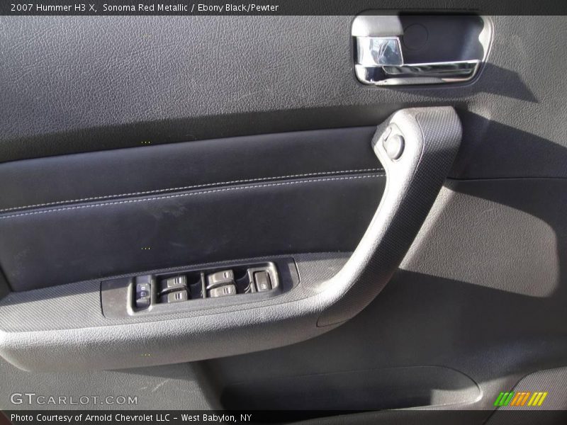 Sonoma Red Metallic / Ebony Black/Pewter 2007 Hummer H3 X