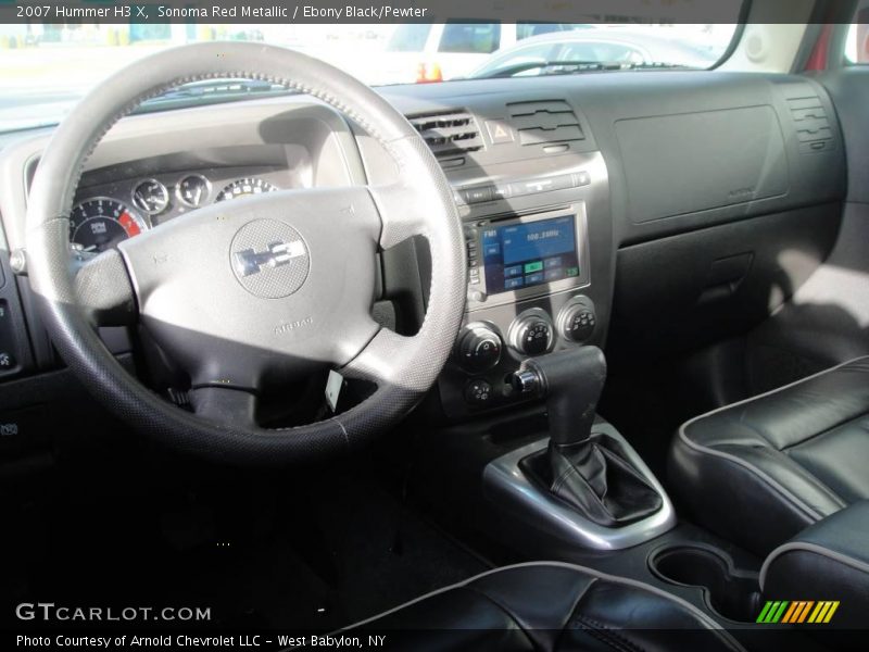 Sonoma Red Metallic / Ebony Black/Pewter 2007 Hummer H3 X