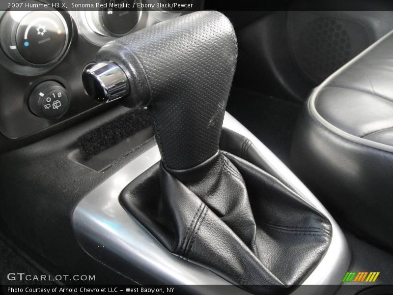 Sonoma Red Metallic / Ebony Black/Pewter 2007 Hummer H3 X