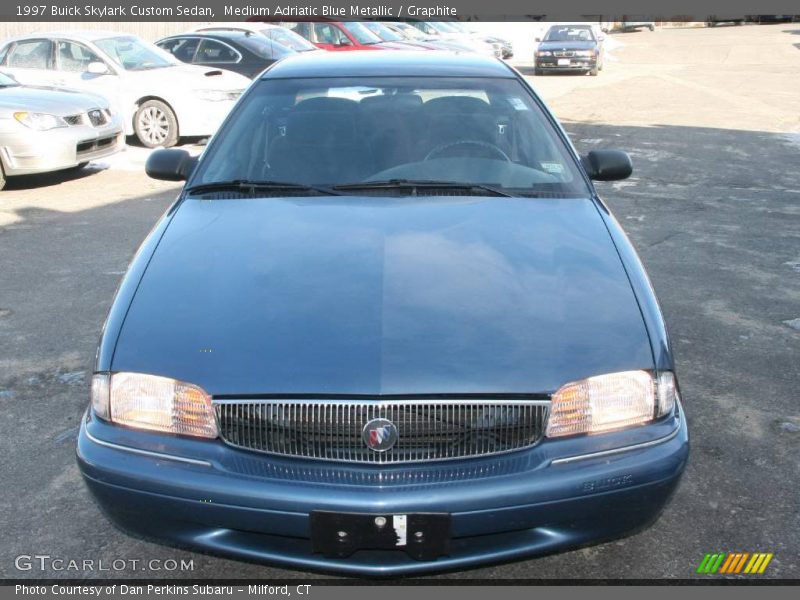 Medium Adriatic Blue Metallic / Graphite 1997 Buick Skylark Custom Sedan