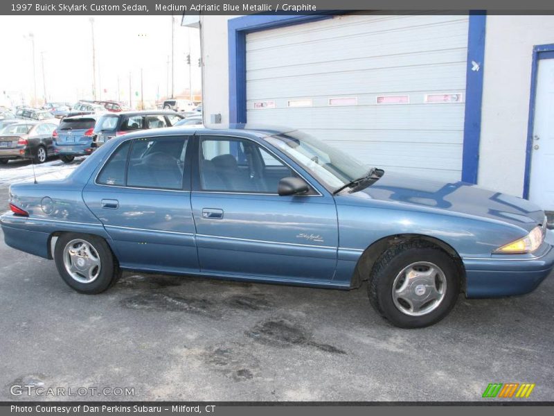 Medium Adriatic Blue Metallic / Graphite 1997 Buick Skylark Custom Sedan