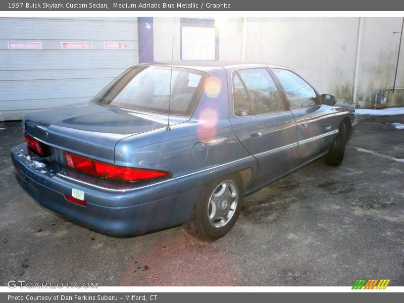 Medium Adriatic Blue Metallic / Graphite 1997 Buick Skylark Custom Sedan