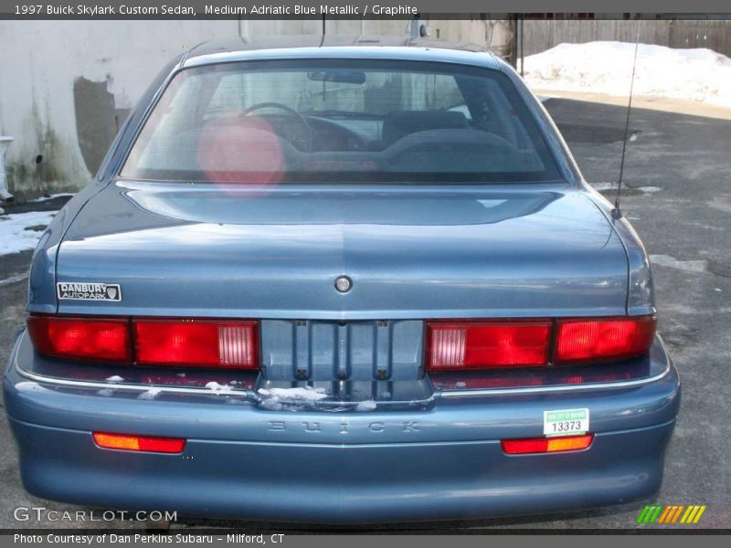 Medium Adriatic Blue Metallic / Graphite 1997 Buick Skylark Custom Sedan