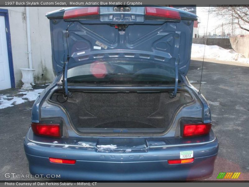 Medium Adriatic Blue Metallic / Graphite 1997 Buick Skylark Custom Sedan