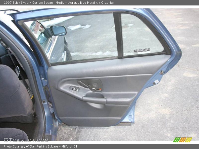 Medium Adriatic Blue Metallic / Graphite 1997 Buick Skylark Custom Sedan