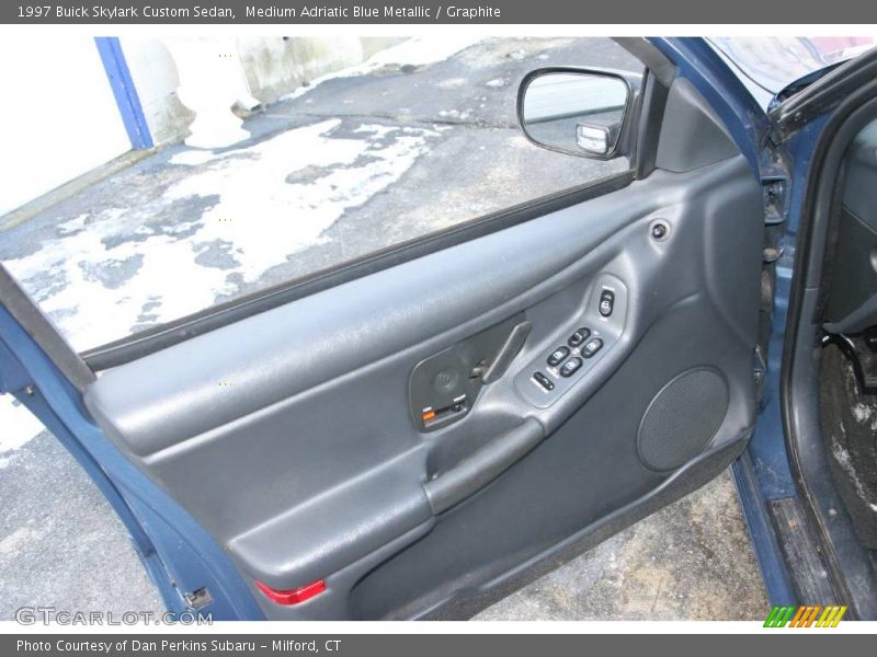 Medium Adriatic Blue Metallic / Graphite 1997 Buick Skylark Custom Sedan