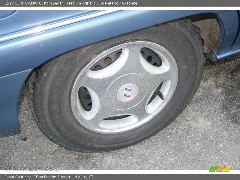 Medium Adriatic Blue Metallic / Graphite 1997 Buick Skylark Custom Sedan
