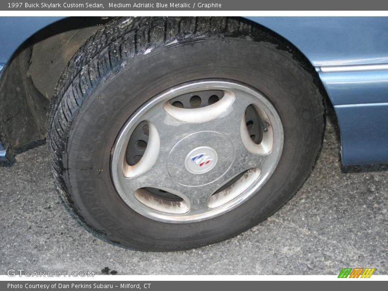 Medium Adriatic Blue Metallic / Graphite 1997 Buick Skylark Custom Sedan