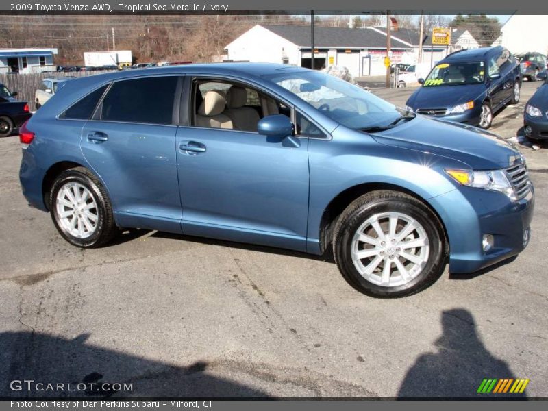 Tropical Sea Metallic / Ivory 2009 Toyota Venza AWD