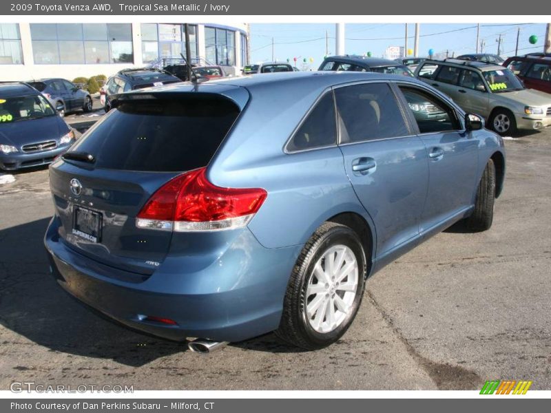 Tropical Sea Metallic / Ivory 2009 Toyota Venza AWD