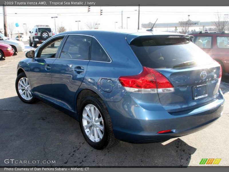 Tropical Sea Metallic / Ivory 2009 Toyota Venza AWD