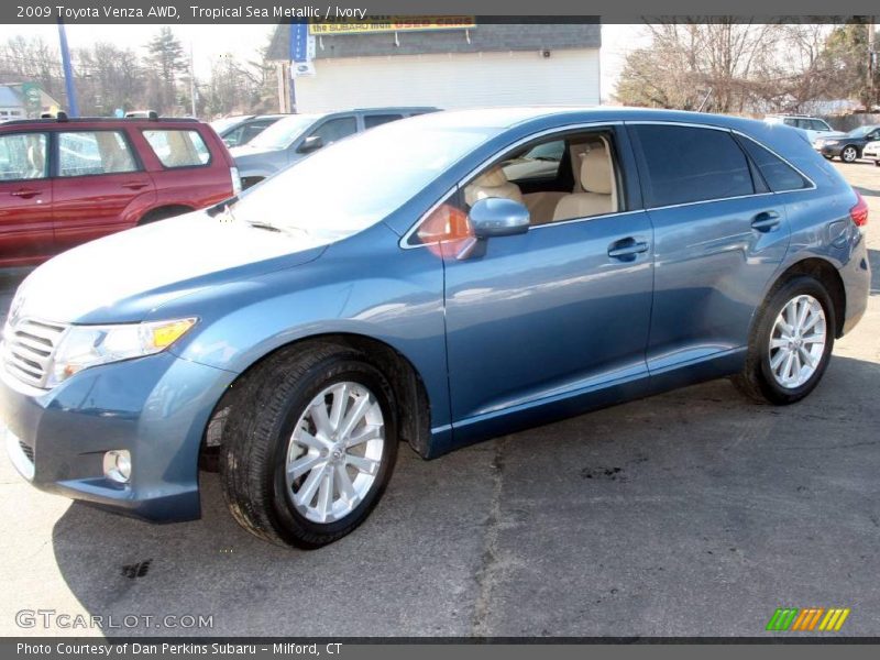 Tropical Sea Metallic / Ivory 2009 Toyota Venza AWD