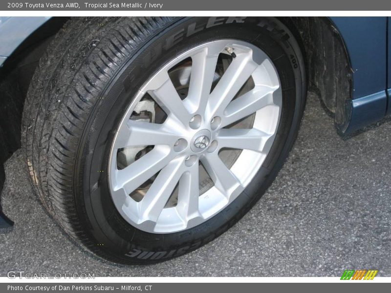 Tropical Sea Metallic / Ivory 2009 Toyota Venza AWD