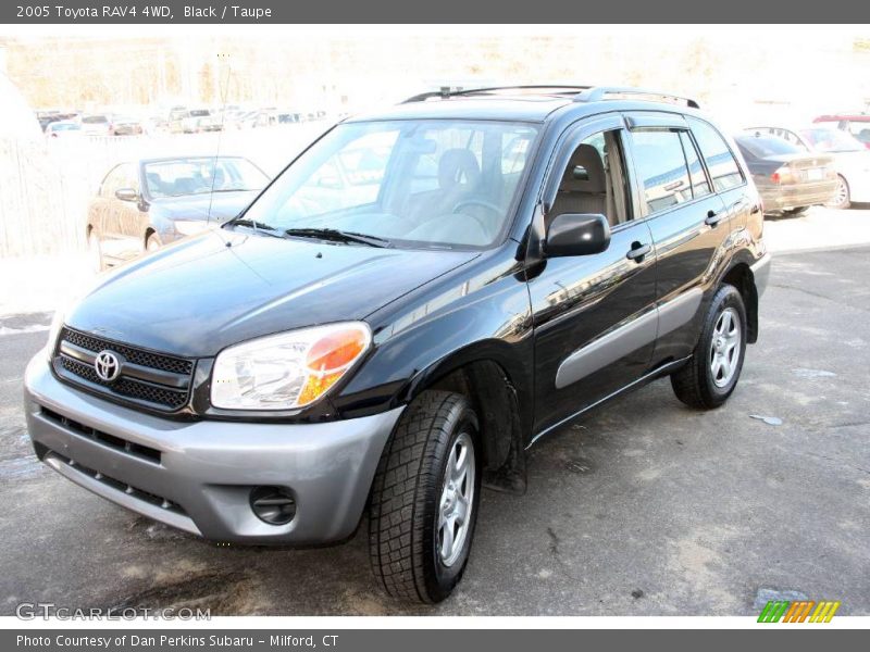 Black / Taupe 2005 Toyota RAV4 4WD