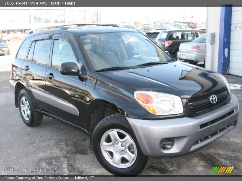 Black / Taupe 2005 Toyota RAV4 4WD